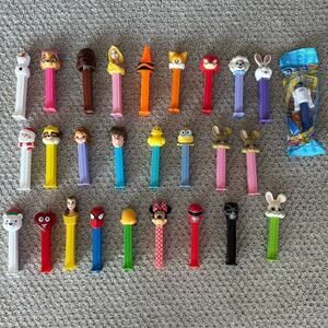 LOT OF PEZ DISPENSERS DISNEY, STAR WARS, SEASONAL +